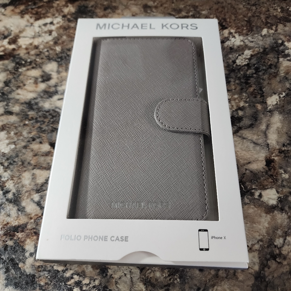 Micheal Kors iphone X Folio Case